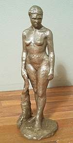 new patina for bronze figure